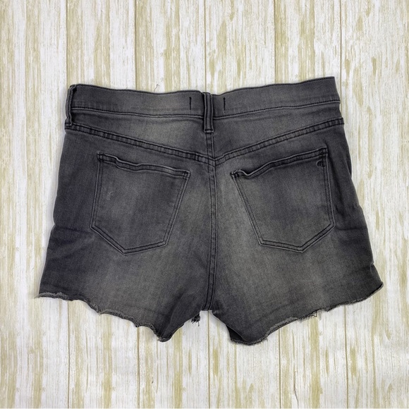 Madewell Gray Denim Boy Shorts - Picture 5 of 5